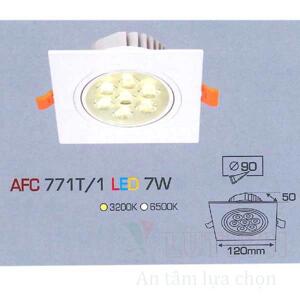 Đèn led âm trần Anfaco AFC 771T/1 - 7W