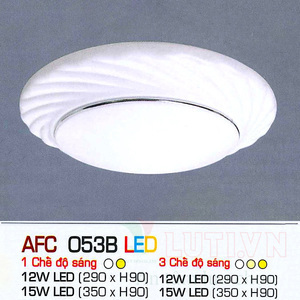 Đèn led âm trần Anfaco AFC-053B - 15W, 1CĐ