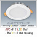 Đèn led âm trần Anfaco AFC-417 - 9W, 3CĐ