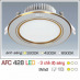 Đèn led âm trần Anfaco AFC 428 - 9W, 3CĐ