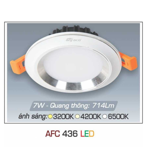 Đèn led âm trần Anfaco AFC-436 - 7W 1C