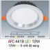 Đèn led âm trần Anfaco AFC-441B - 12W, 3CĐ