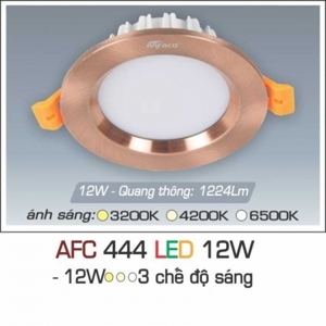 Đèn led âm trần Anfaco AFC-444 - 12W, 1CĐ