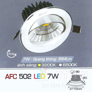 Đèn led âm trần Anfaco AFC-502 - 7W