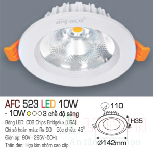 Đèn led âm trần Anfaco AFC-523 - 10W