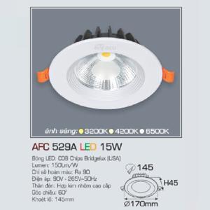 Đèn led âm trần Anfaco AFC-529A - 15W