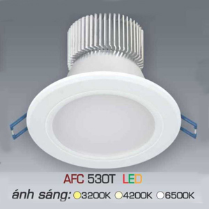 Đèn led âm trần Anfaco AFC-530T - 12W, 1CĐ