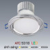 Đèn led âm trần Anfaco AFC-531B - 9W, 1CĐ