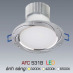 Đèn led âm trần Anfaco AFC-531B - 12W, 1CĐ