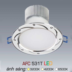 Đèn led âm trần Anfaco AFC-531T - 9W, 1CĐ