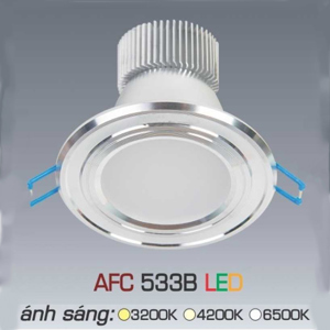 Đèn led âm trần Anfaco AFC-533B - 9W, 1CĐ