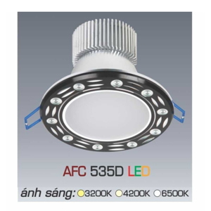 Đèn led âm trần Anfaco AFC-535D - 5W