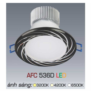 Đèn led âm trần Anfaco AFC-536D - 7W, 1CĐ