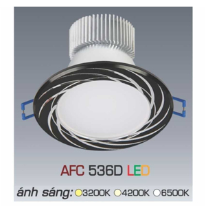 Đèn led âm trần Anfaco AFC-536D - 12W, 1CĐ