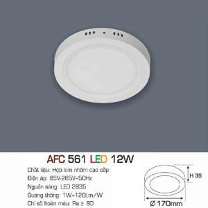 Đèn led âm trần Anfaco AFC 561 - 12W