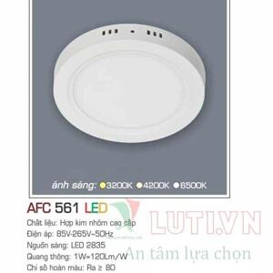 Đèn led âm trần Anfaco AFC 561 - 12W