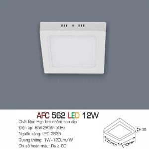 Đèn led âm trần Anfaco AFC 562 - 12W