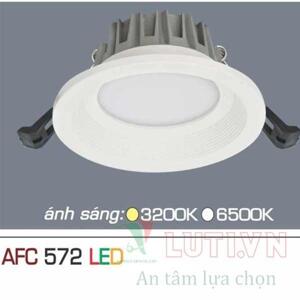 Đèn led âm trần Anfaco AFC-572 - 12W, 1CĐ