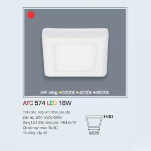 Đèn led âm trần Anfaco AFC-574 - 18W
