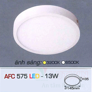 Đèn led âm trần Anfaco AFC-575 - 13W