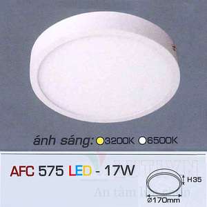 Đèn led âm trần Anfaco AFC-575 - 17W