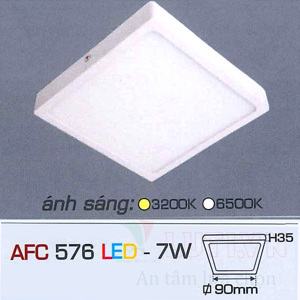 Đèn led âm trần Anfaco AFC-576 - 7W