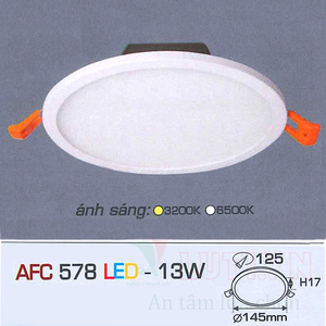 Đèn led âm trần Anfaco AFC-578 - 13W