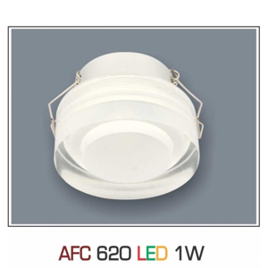 Đèn led âm trần Anfaco AFC-620 - 1W