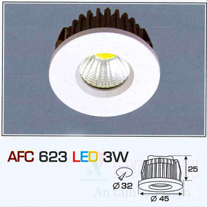 Đèn led âm trần Anfaco AFC-623 - 3W