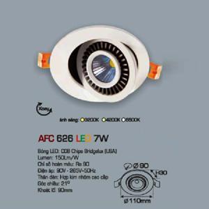 Đèn led âm trần Anfaco AFC-626 - 7W