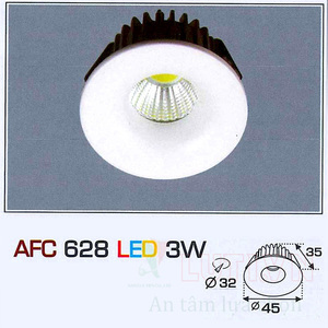 Đèn led âm trần Anfaco AFC-628 - 3W