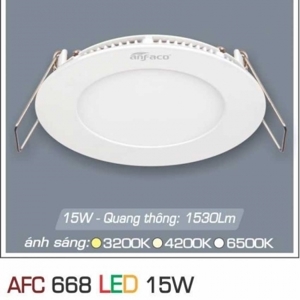 Đèn led âm trần Anfaco AFC-668 - 15W, 1CĐ