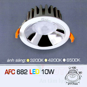 Đèn led âm trần Anfaco AFC-682 - 10W