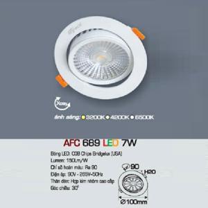 Đèn led âm trần Anfaco AFC-689 - 7W