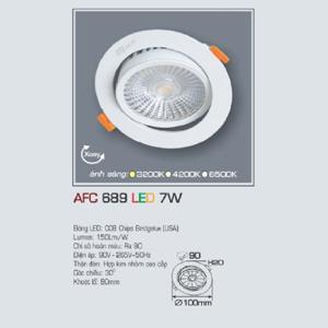 Đèn led âm trần Anfaco AFC-689 - 7W