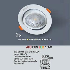 Đèn led âm trần Anfaco AFC-689 - 10W