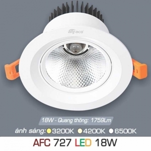 Đèn led âm trần Anfaco AFC-727 - 18W