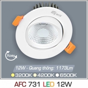 Đèn led âm trần Anfaco AFC-731 - 12W
