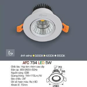 Đèn led âm trần Anfaco AFC-734 - 5W