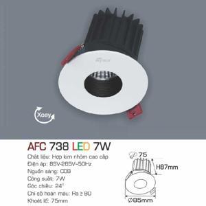 Đèn led âm trần Anfaco AFC-738 - 7W