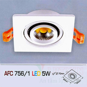 Đèn led âm trần Anfaco AFC-756/1 - 5W