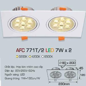 Đèn led âm trần Anfaco AFC-771T/2 - 7W