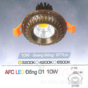 Đèn led âm trần Anfaco AFC-DONG-01-10W