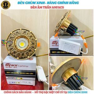 Đèn led âm trần Anfaco AFC-PULY-01 - 10W