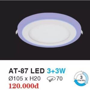 Đèn led âm trần AT 87