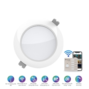 Đèn Led âm trần đổi màu Rạng Đông AT16.BLE 90/7W