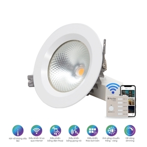 Đèn LED âm trần đổi màu Rạng Đông AT14.BLE 90/9W