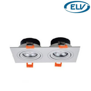 Đèn led âm trần ELV ELV802E-M - 2x7W