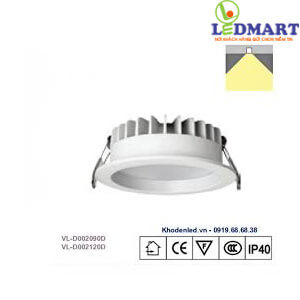 Đèn led âm trần ELV VL-D002090D - 10W