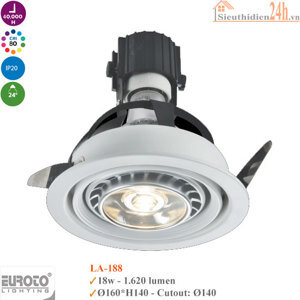 Đèn Led âm trần LA-188